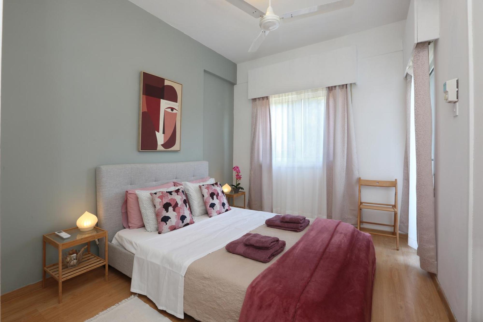 Cozy Holiday Apartment In Larnaca Near Foinikoudes Lárnaca Exterior foto